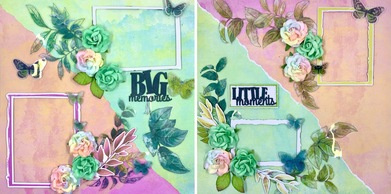 Grandes recuerdos Diseño de 2 páginas